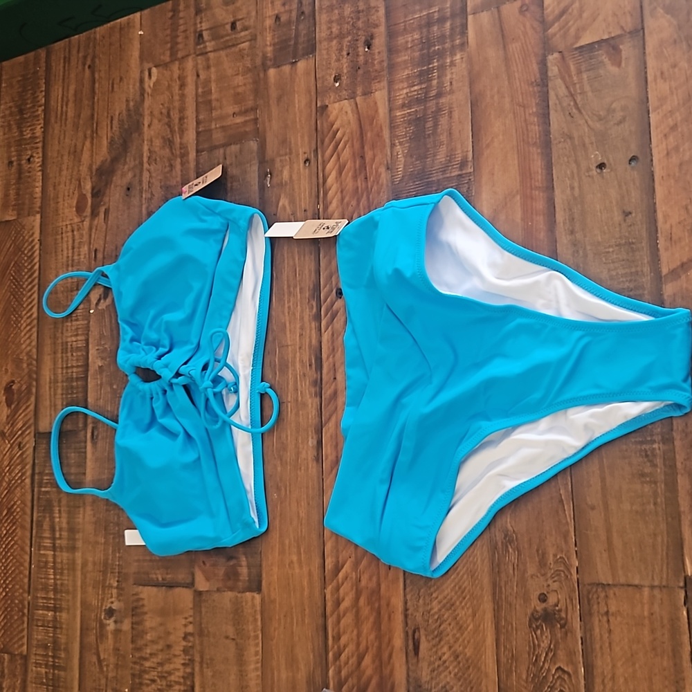 VICTORIA’S SECRET BIKINI SWIMSUIT: BRIGHT MARINE: NEW WITH TAGS: SIZE S